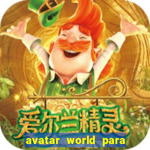 avatar world para colorir e imprimir